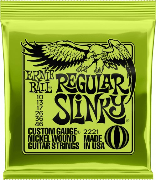 Ernie Ball 2221 Regular Slinky snarenset