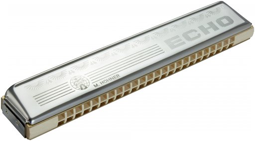 HOHNER mondharmonica Echo Tremolo C 48 tonen