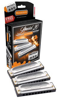 HOHNER mondharmonica Special 20 Pro Pack