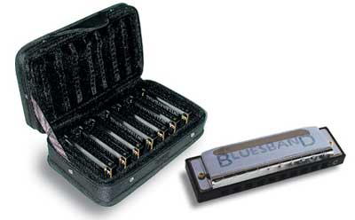 HOHNER mondharmonica Blues Harmonica Set 7 toonaarden