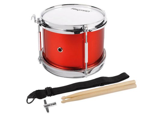 Hayman JSD-008 Junior snaredrum 8" met draagriem en sticks