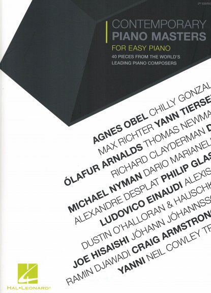 Contemporary Piano Masters For Easy Piano