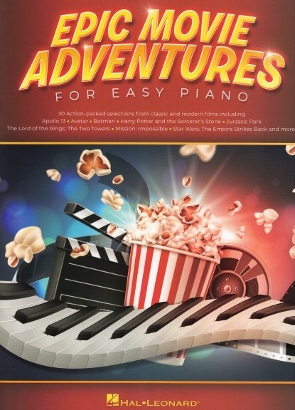 Epic Movie Adventures For Easy Piano