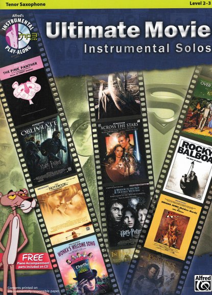 Ultimate Movie Instrumental Solos Tenor Saxop