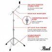 CBS_PBC830 Pearl BC-830 Cymbal Boomstand