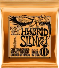 GE_EB2222 Ernie Ball 2222 Hybrid Slinky snarenset