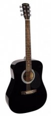 Grimshaw GSD-60-BK Black akoestische gitaar