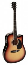 Nashville GSD-60-CESB Sunburst akoestische gitaar