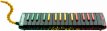 HO_MC944013 Hohner Melodica Airboard Rasta 37, BlowFlow-mondstuk