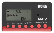 M_MMA2BKRD Korg digitale metronoom MA-2 zwart / rood