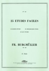 P_000015 25 Etudes Faciles Opus 100, FR. Burgmüller