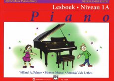 Alfred's Basic Piano Library lesboek 1A