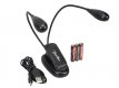 PL_BMSL504 Boston MSL-504 lessenaarlamp Dual twin LED clip-on