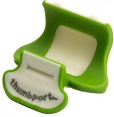 TP_TPG Thumbport duimsteun dwarfluit wit-groen