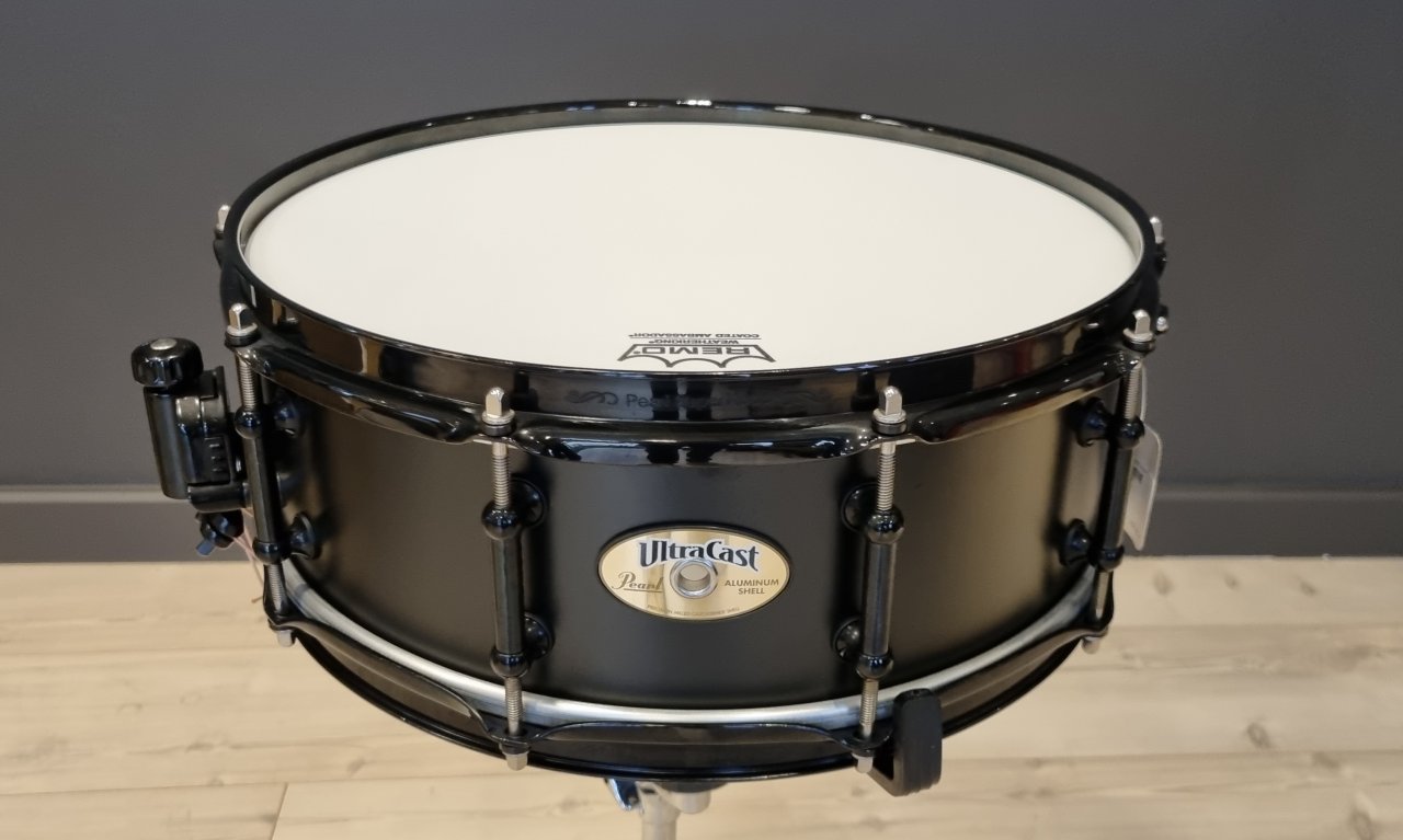 M*)様 UCA1450/B Ultra Cast 14 × 5 Pearl Pearl UltraCast Snaredrum UCA1450/B 1STE GENERATIE! - Dekeysermusic